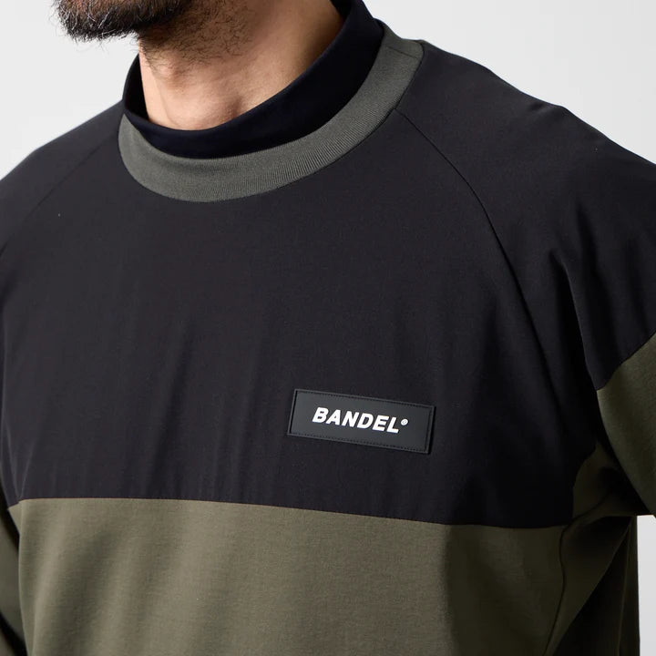BANDEL GOLF フリースコンビネーションプルオーバー