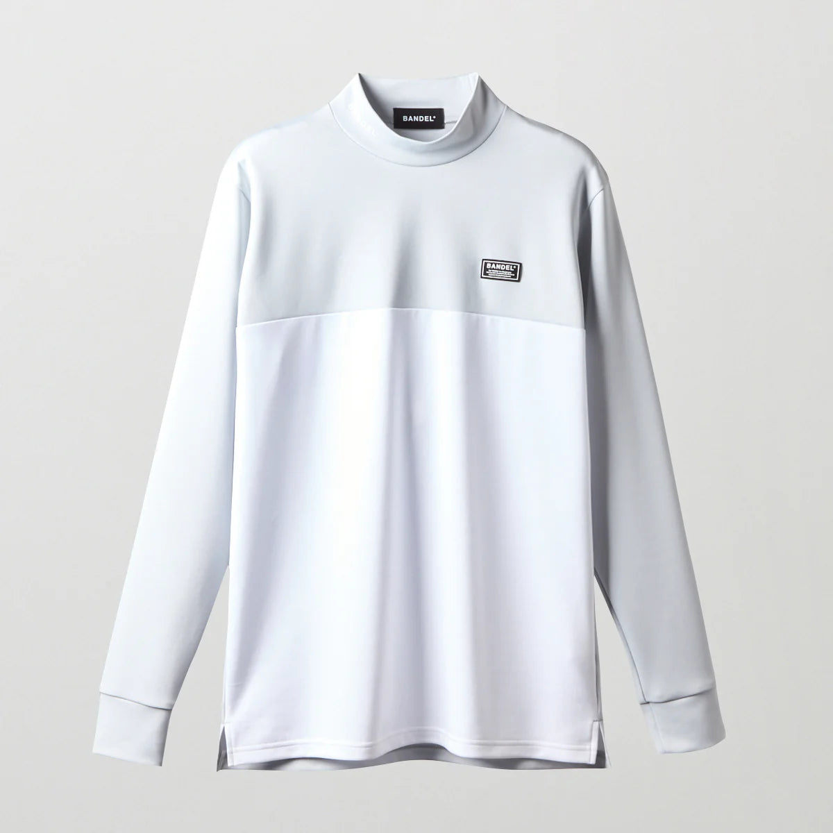 BANDEL GOLF バンデル ゴルフ チェストスウィッチ 長袖モックネック GREY