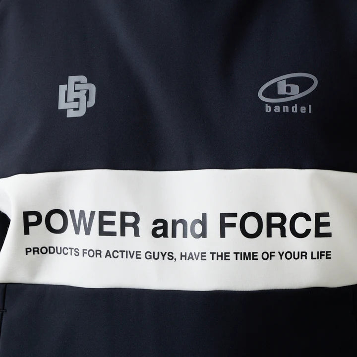 BANDEL GOLF フロントチェストパネル フーディー