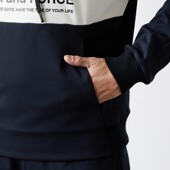 BANDEL GOLF フロントチェストパネル フーディー