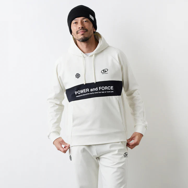 BANDEL GOLF フロントチェストパネル フーディー