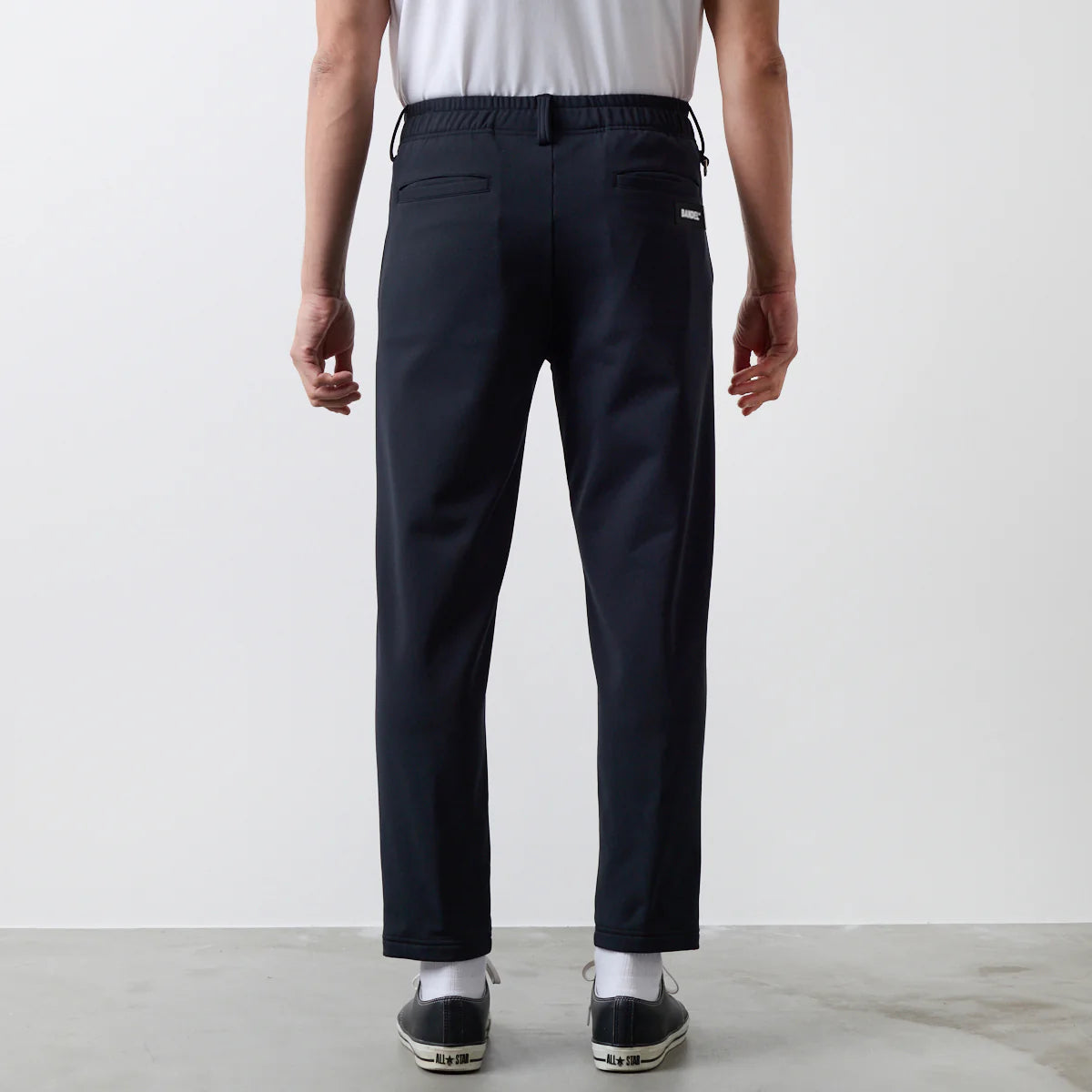 BANDEL GOLF テーパード スウェットパンツ BLACK