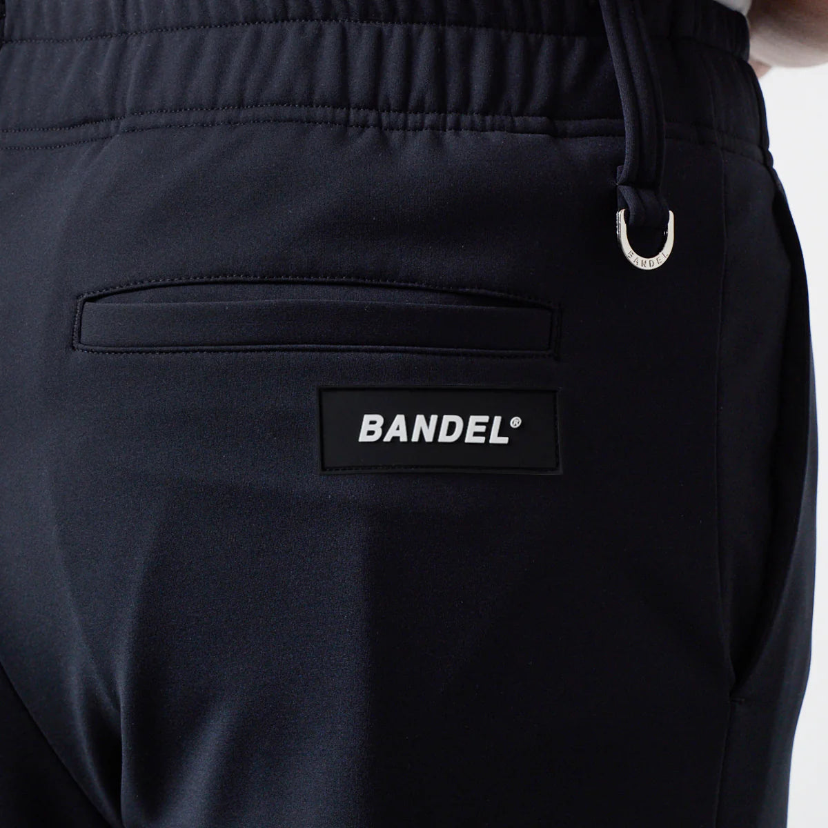 BANDEL GOLF テーパード スウェットパンツ BLACK