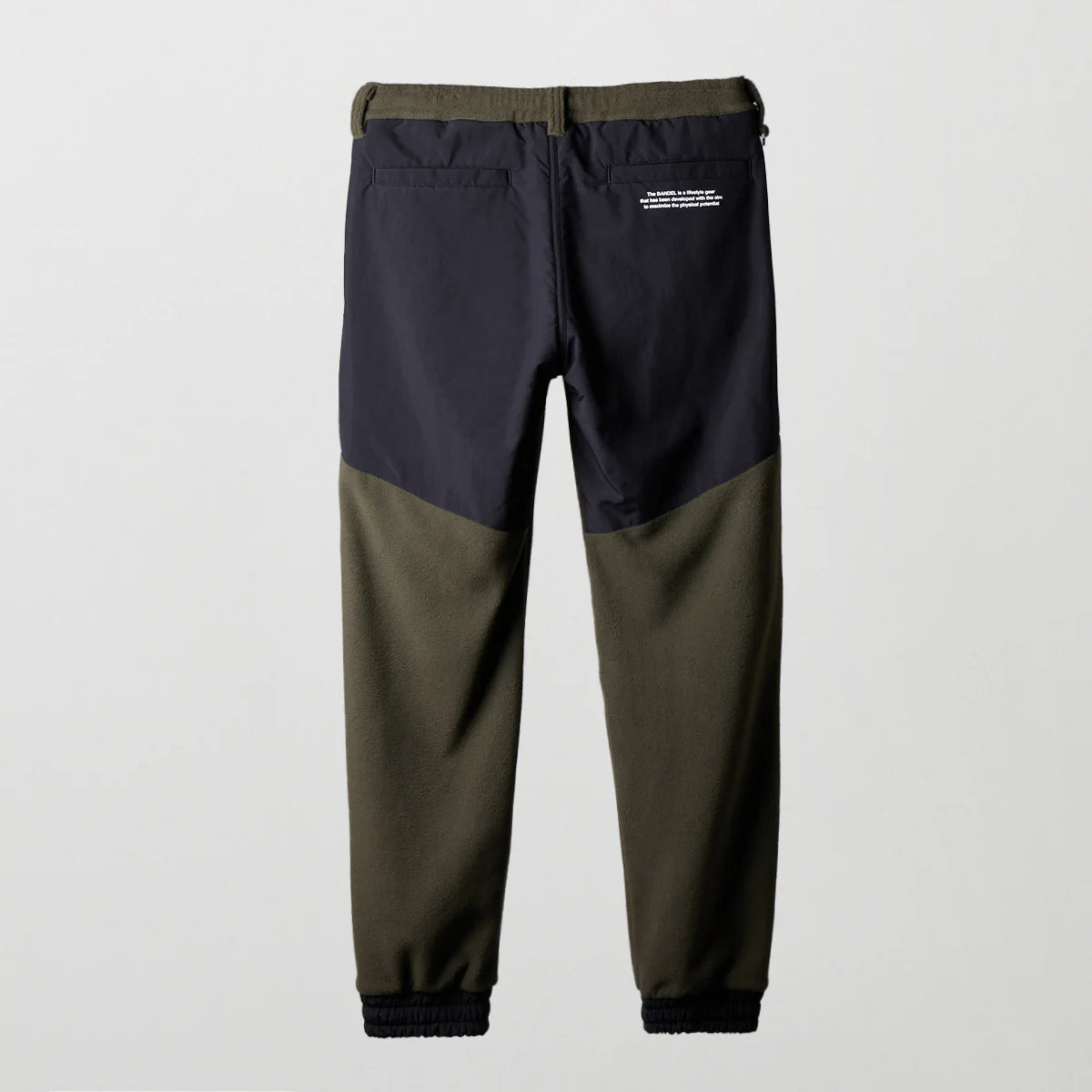 BANDEL GOLF フリースウォーム リブパンツ KHAKI