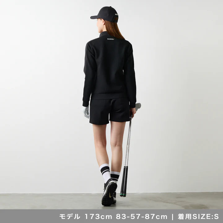 BANDEL GOLF ウィメンズ スタンドカラー スウィッチ ジップブルゾン