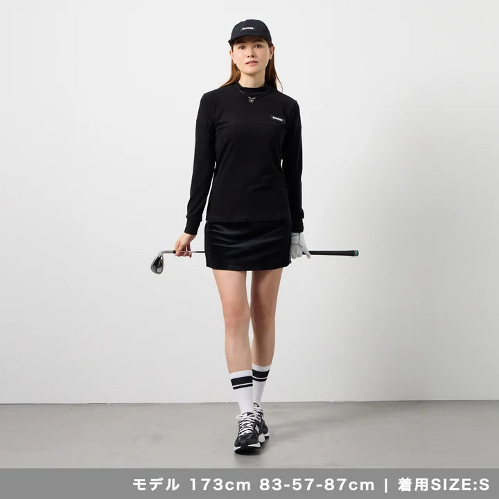 BANDEL GOLF ウィメンズ L/S ニットモックネック