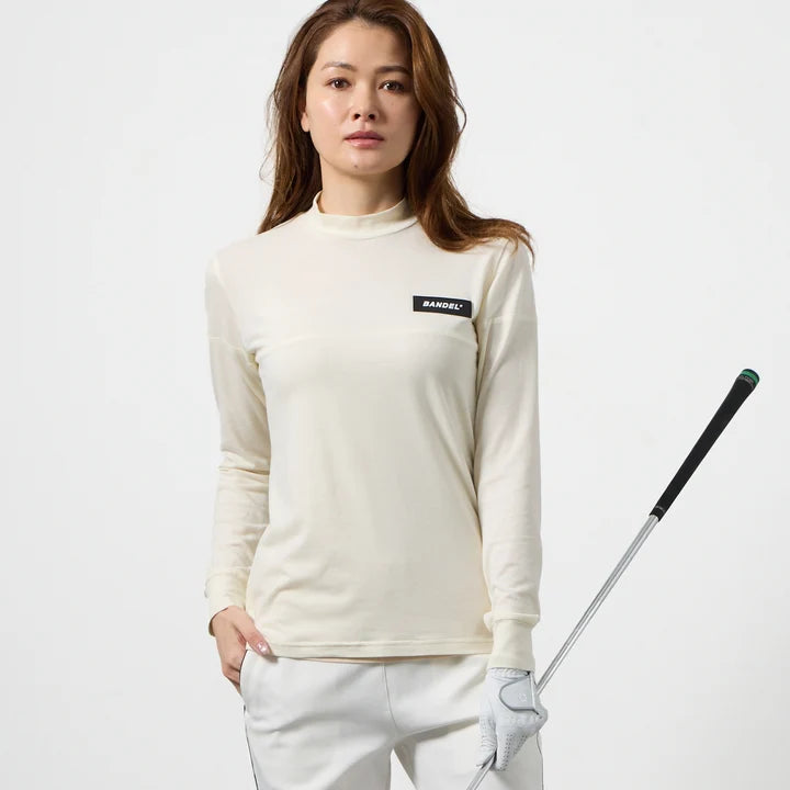 BANDEL GOLF ウィメンズ L/S ニットモックネック