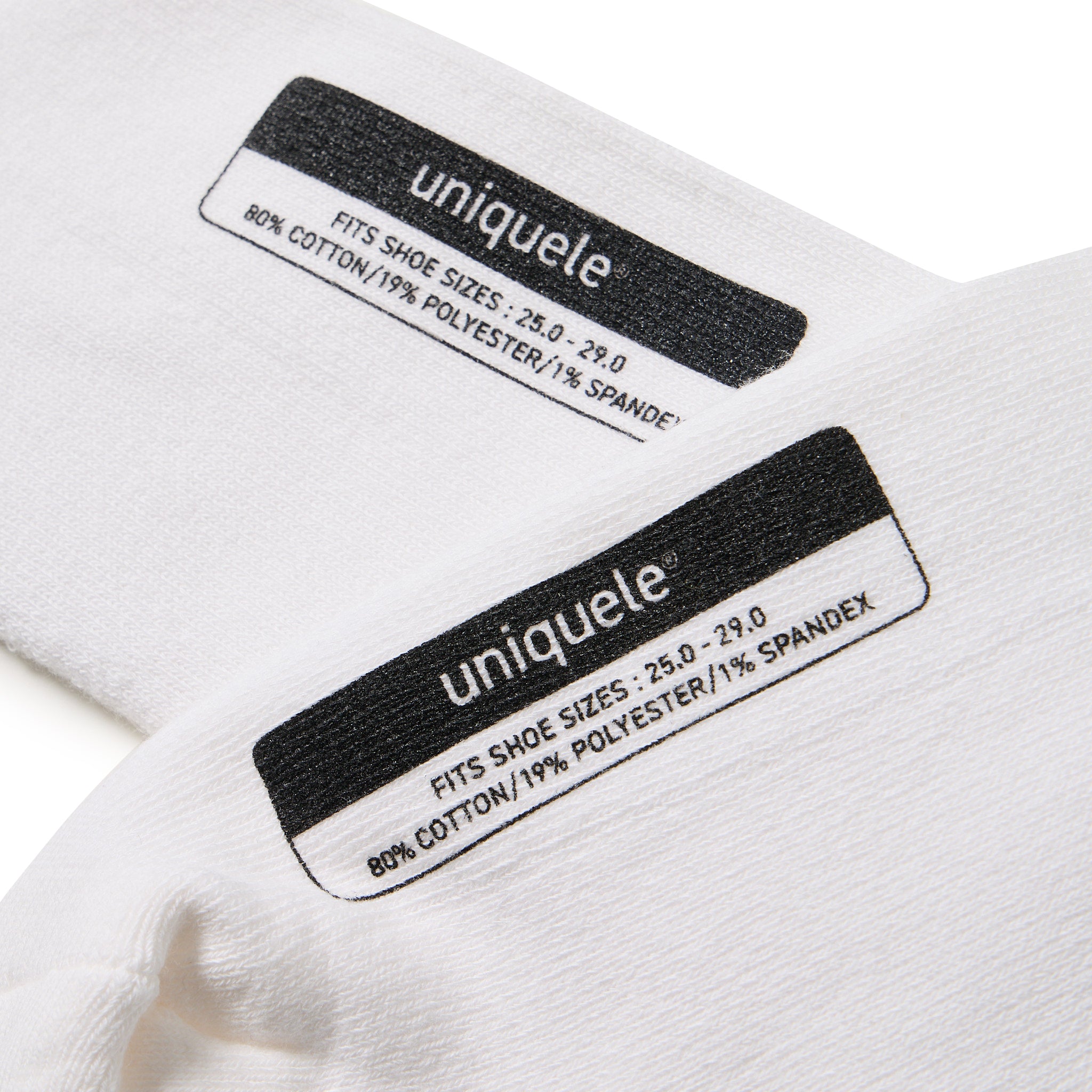 uniquele THE SOCKS WHITE ソックス ホワイト