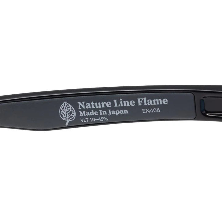 ELEBROU×BANDEL 偏光サングラス スクエア ブラックフレーム