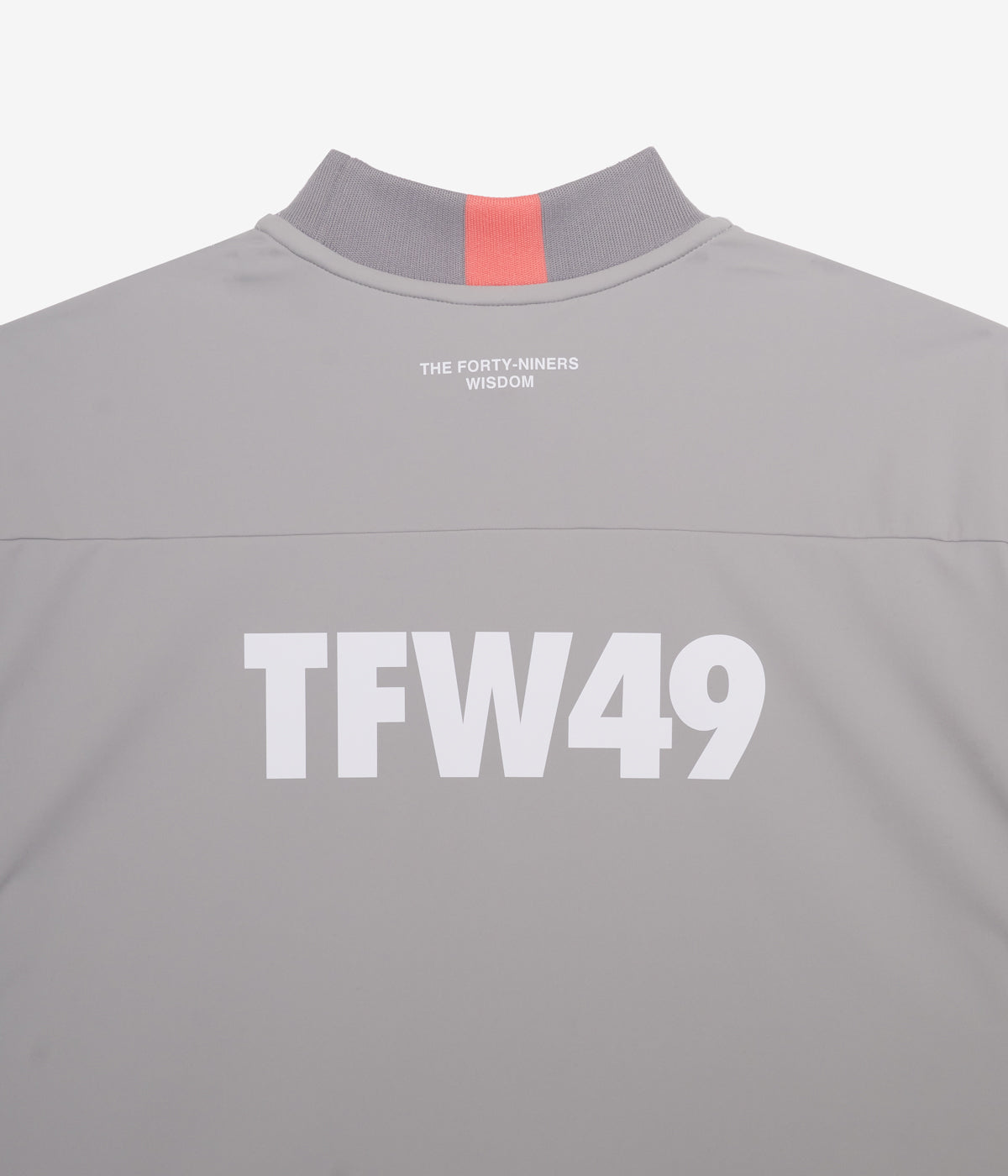 TFW49 ティーエフダブリュー HALF MOCKNECK TEE T102610051 GREY