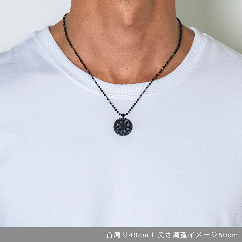 BANDEL バンデル TITANIUM チタン Necklace Black Large size