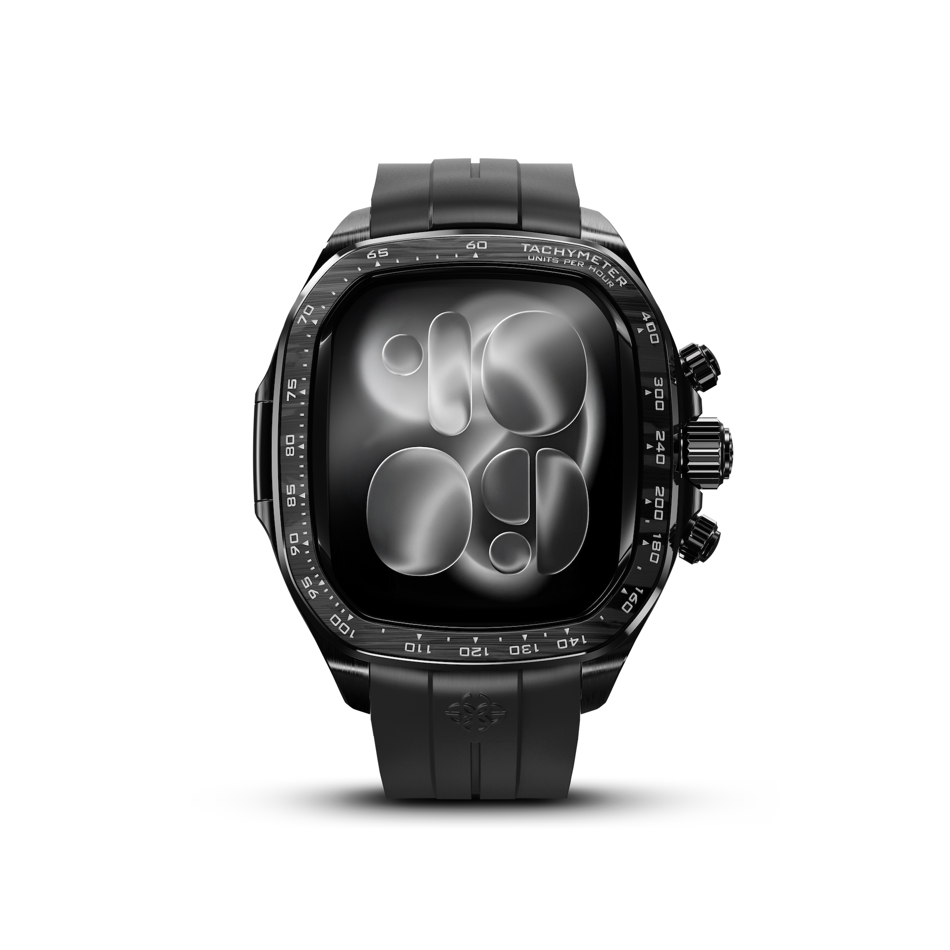 GOLDEN CONCEPT ゴールデンコンセプト Apple Watch Case - CRSC46 Black Carbon カーボン ブラック