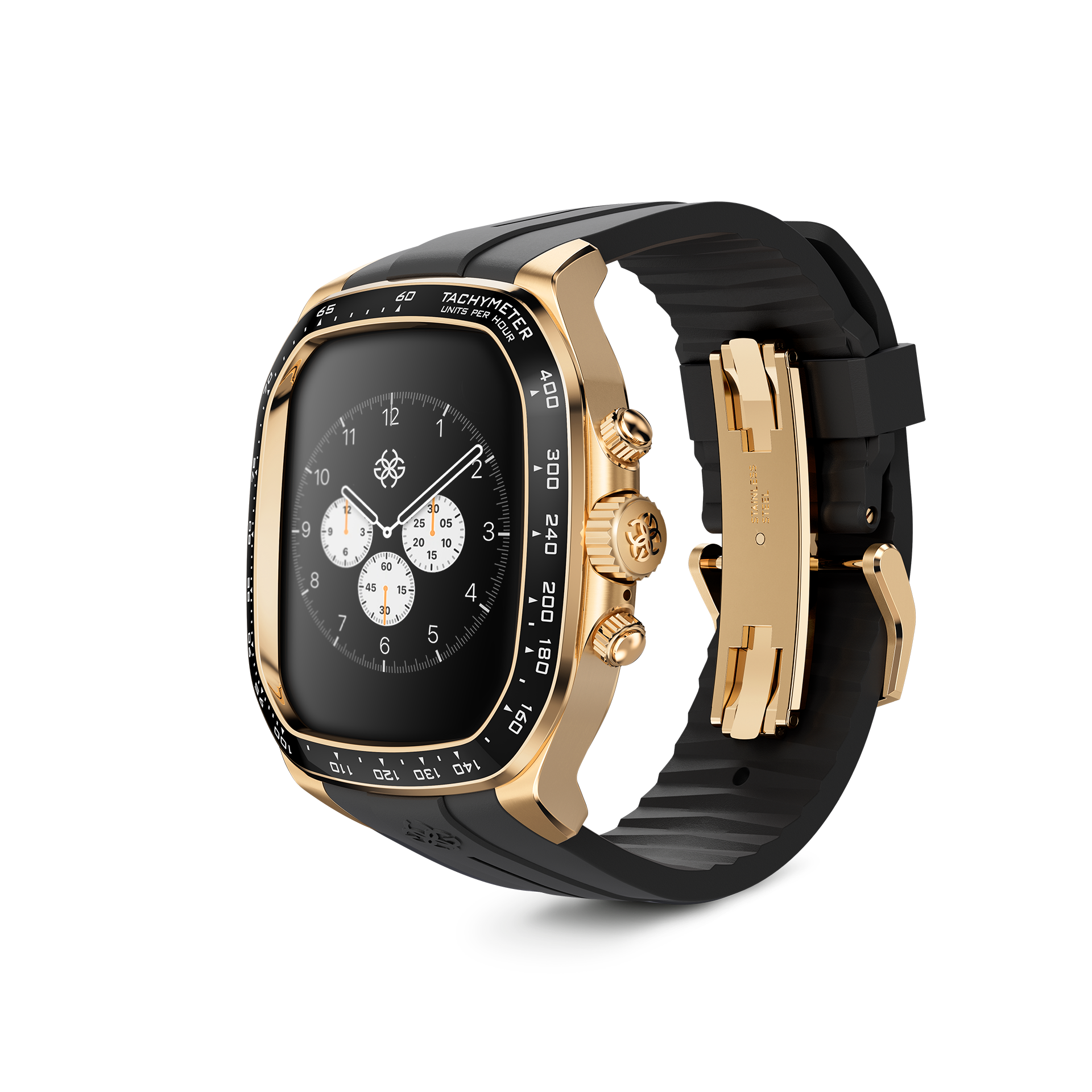 GOLDEN CONCEPT ゴールデンコンセプト Apple Watch Case / CRS46 Gold