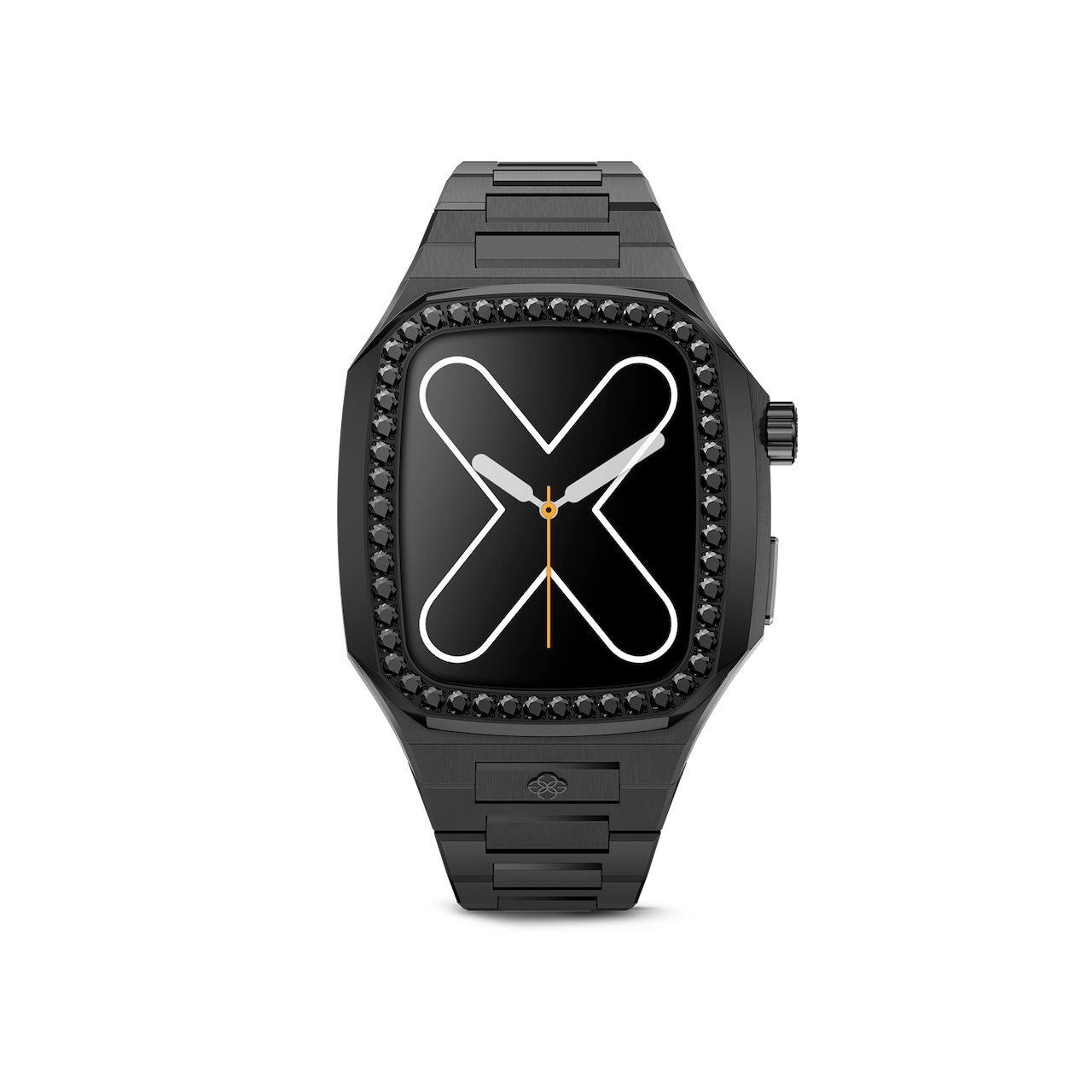 GOLDEN CONCEPT ゴールデンコンセプト Apple Watch Case - EVD45 - Black ブラック