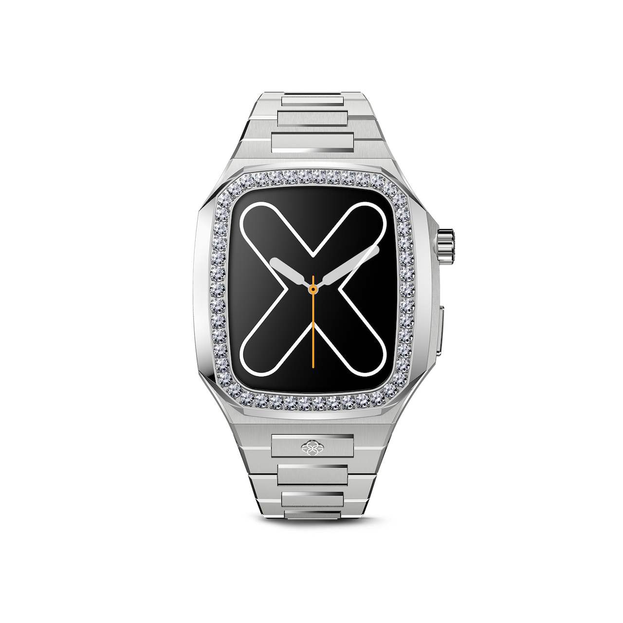 GOLDEN CONCEPT ゴールデンコンセプト Apple Watch Case - EVD45 - Silver シルバー