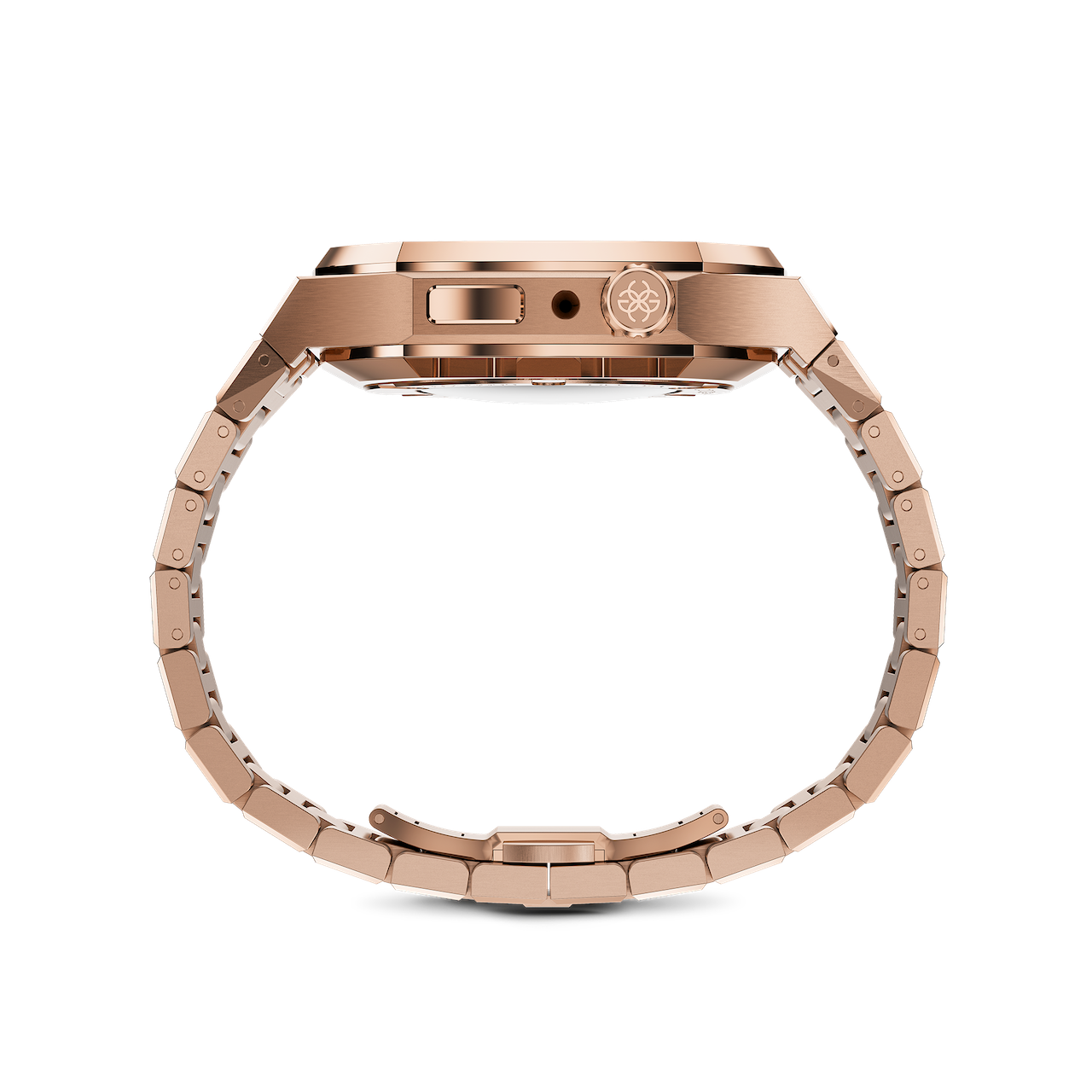 GOLDEN CONCEPT ゴールデンコンセプト Apple Watch Case - EVF41 - RAINBOW Rose Gold ローズゴールド レインボー