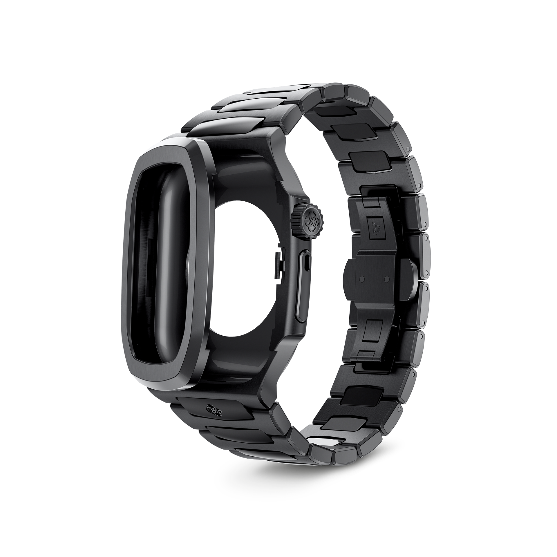 GOLDEN CONCEPT ゴールデンコンセプト Apple Watch Case - RO45 - Black ブラック