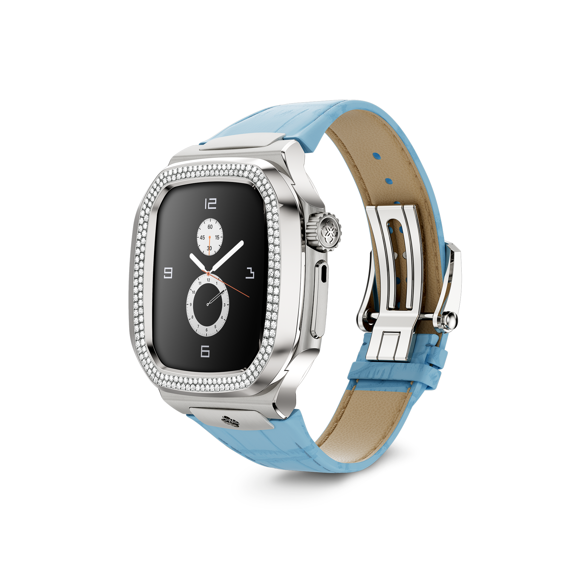 GOLDEN CONCEPT ゴールデンコンセプト Apple Watch Case - ROL41 - Silver MD