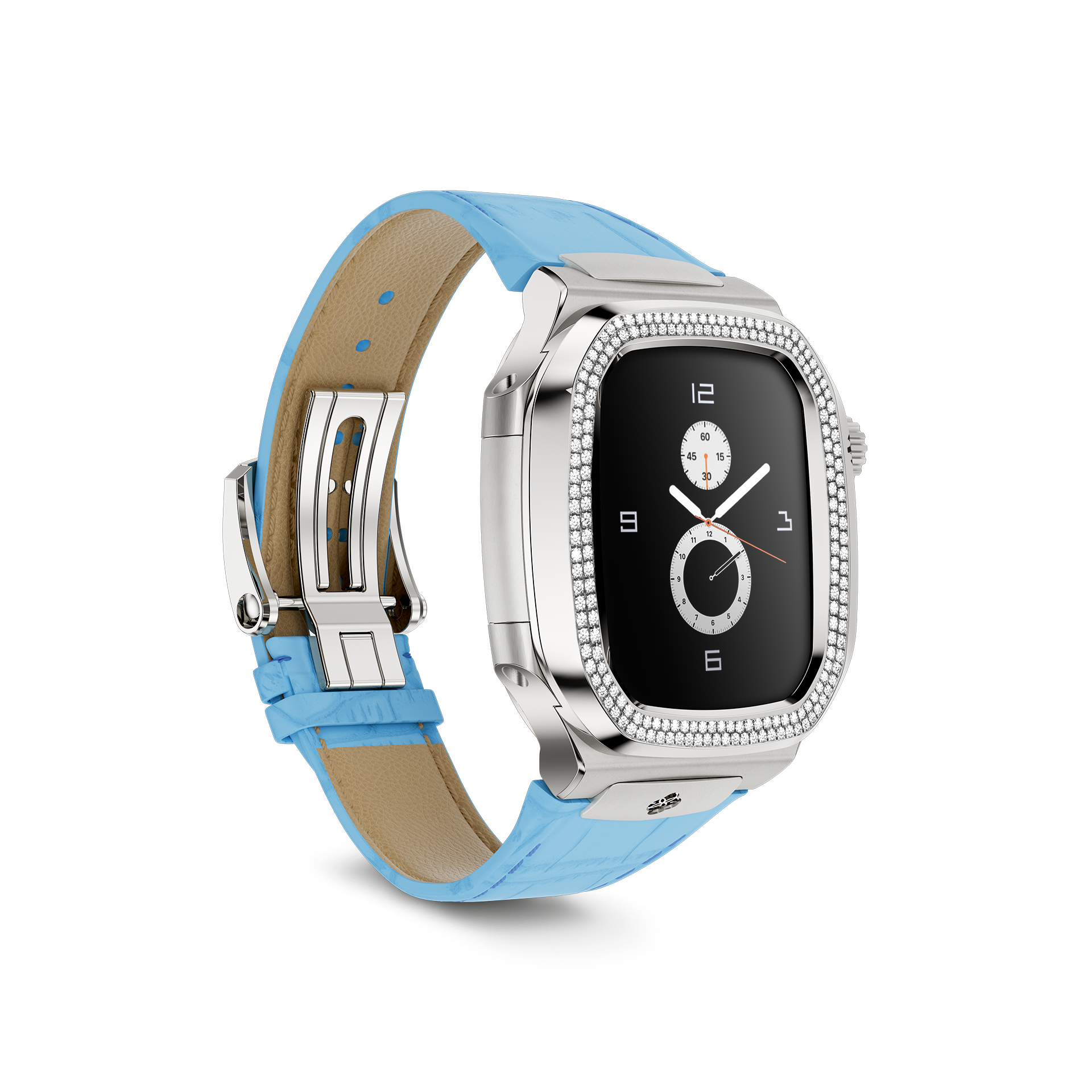 GOLDEN CONCEPT ゴールデンコンセプト Apple Watch Case - ROL41 - Silver MD
