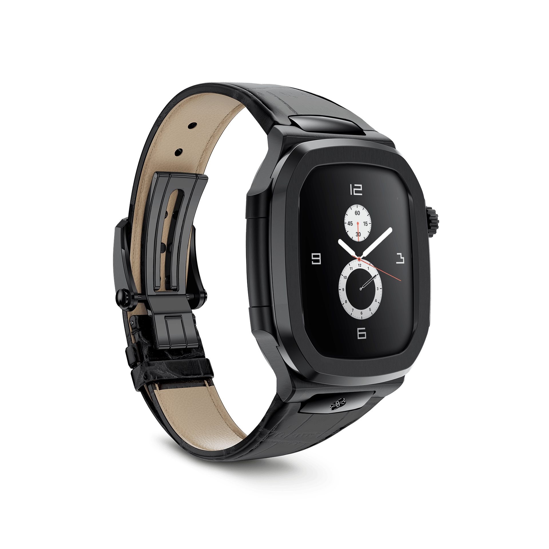 GOLDEN CONCEPT ゴールデンコンセプト Apple Watch Case - ROL45 - Black ブラック