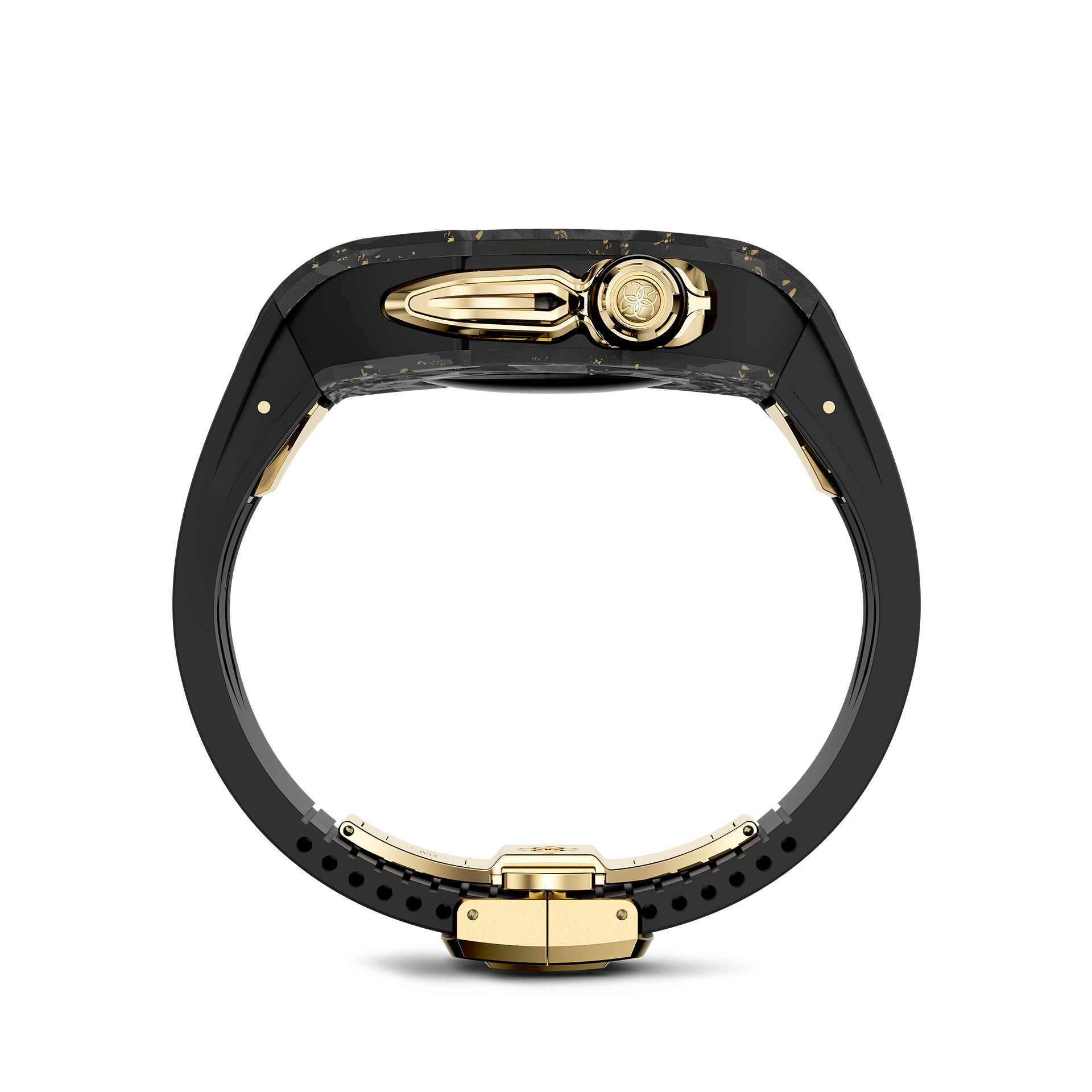 GOLDEN CONCEPT ゴールデンコンセプト Apple Watch Case / RSCIII46 - Gold Carbon カーボン ゴールド