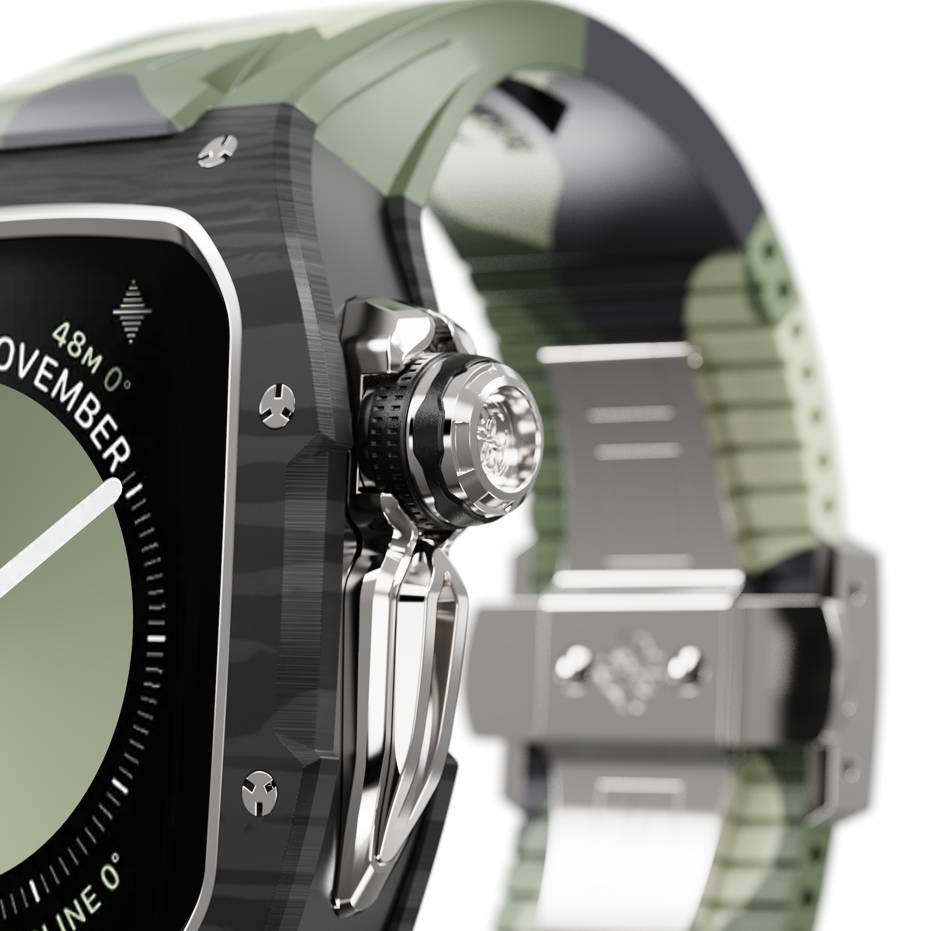 GOLDEN CONCEPT ゴールデンコンセプト Apple Watch Case / RSCIII46 - Ranger Carbon カーボン