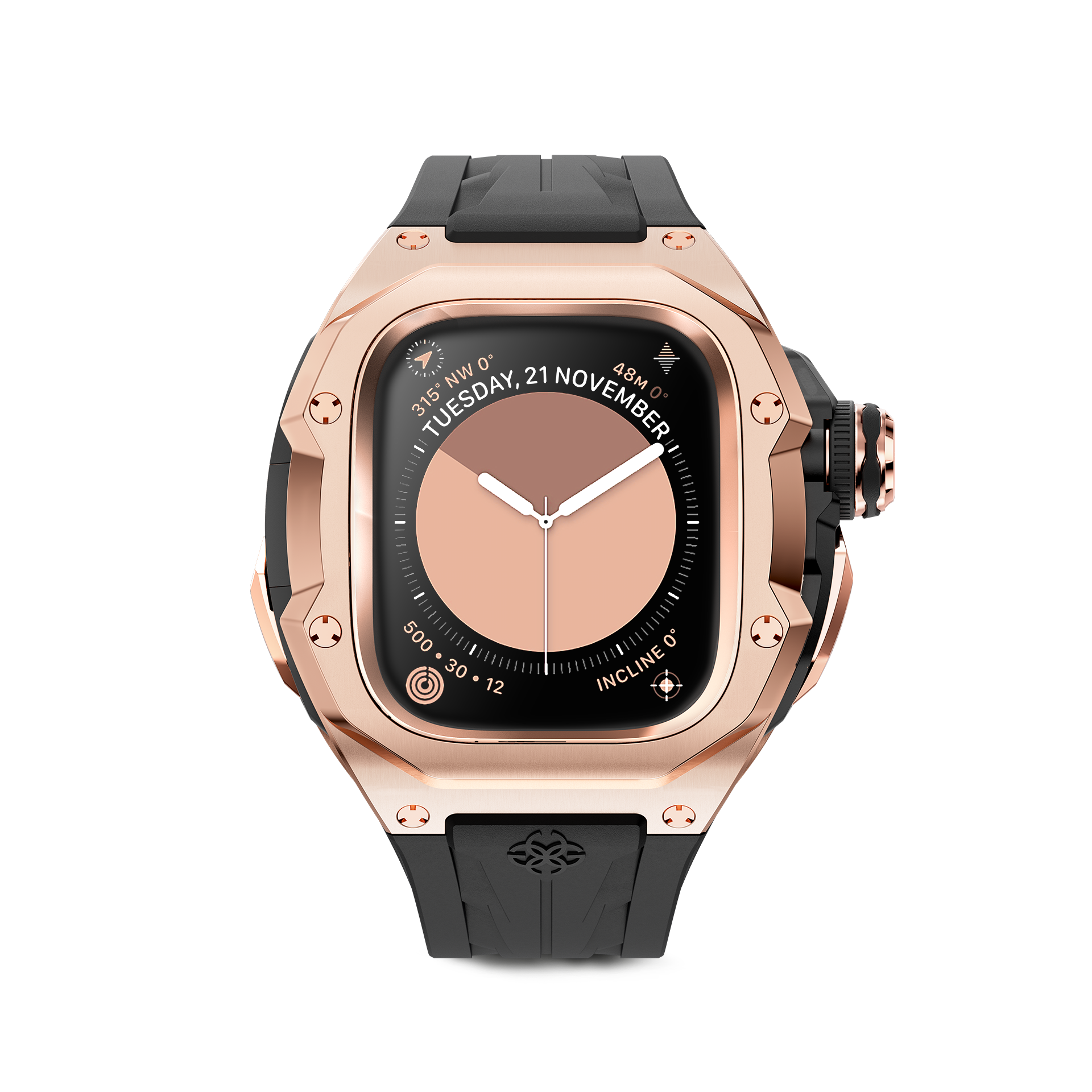 GOLDEN CONCEPT ゴールデンコンセプト Apple Watch Case / RSTIII49 - Crepe Steel スチール クレープ