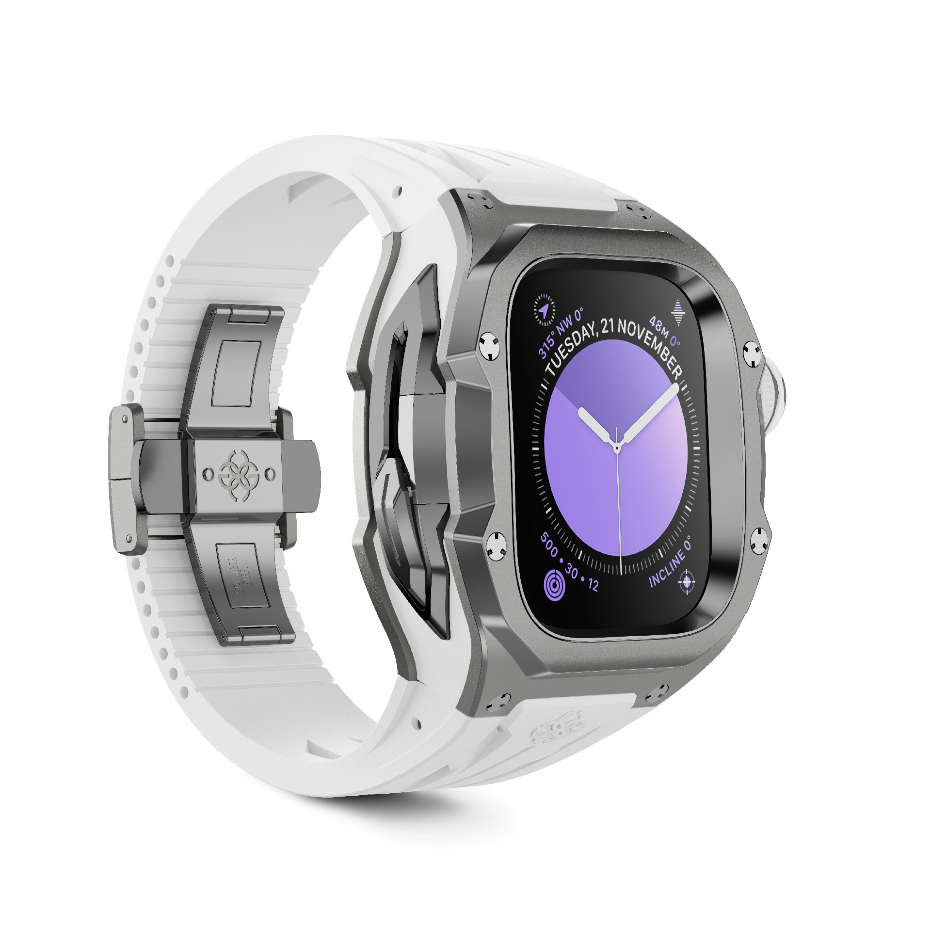 GOLDEN CONCEPT ゴールデンコンセプト Apple Watch Case / RSTIII49 - DAYTONA STEEL デイトナ スチール