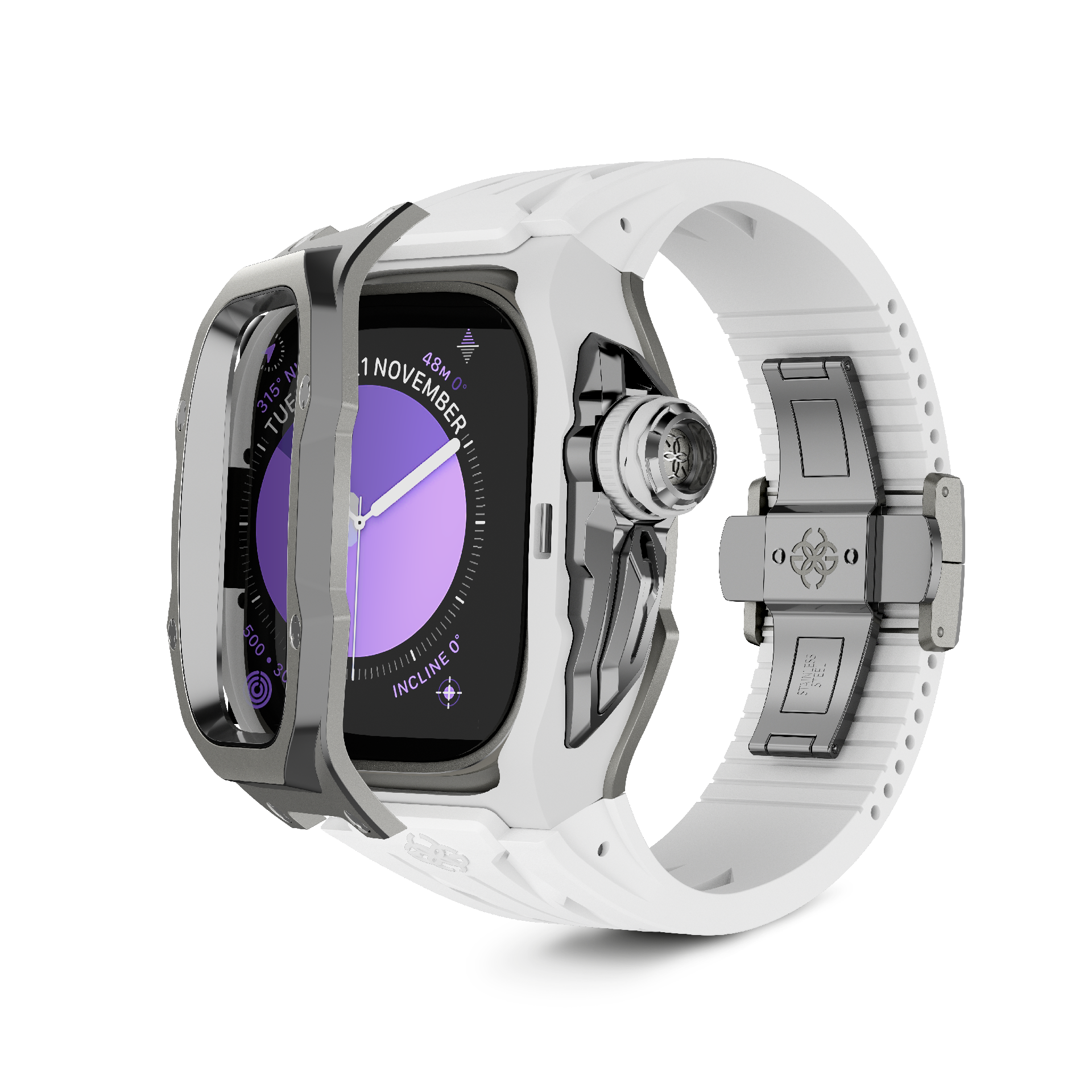 GOLDEN CONCEPT ゴールデンコンセプト Apple Watch Case / RSTIII49 - DAYTONA STEEL デイトナ スチール