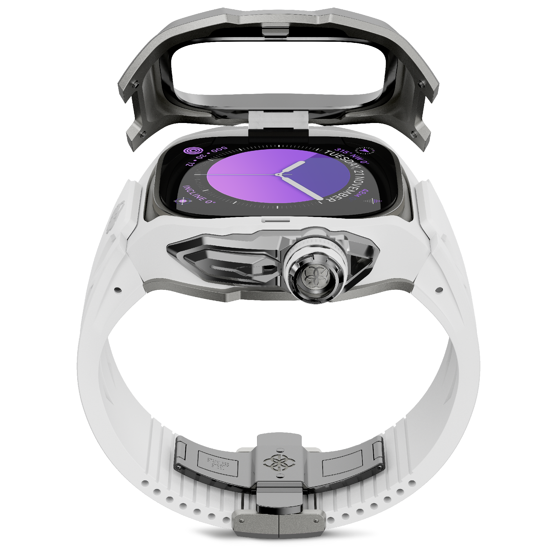 GOLDEN CONCEPT ゴールデンコンセプト Apple Watch Case / RSTIII49 - DAYTONA STEEL デイトナ スチール