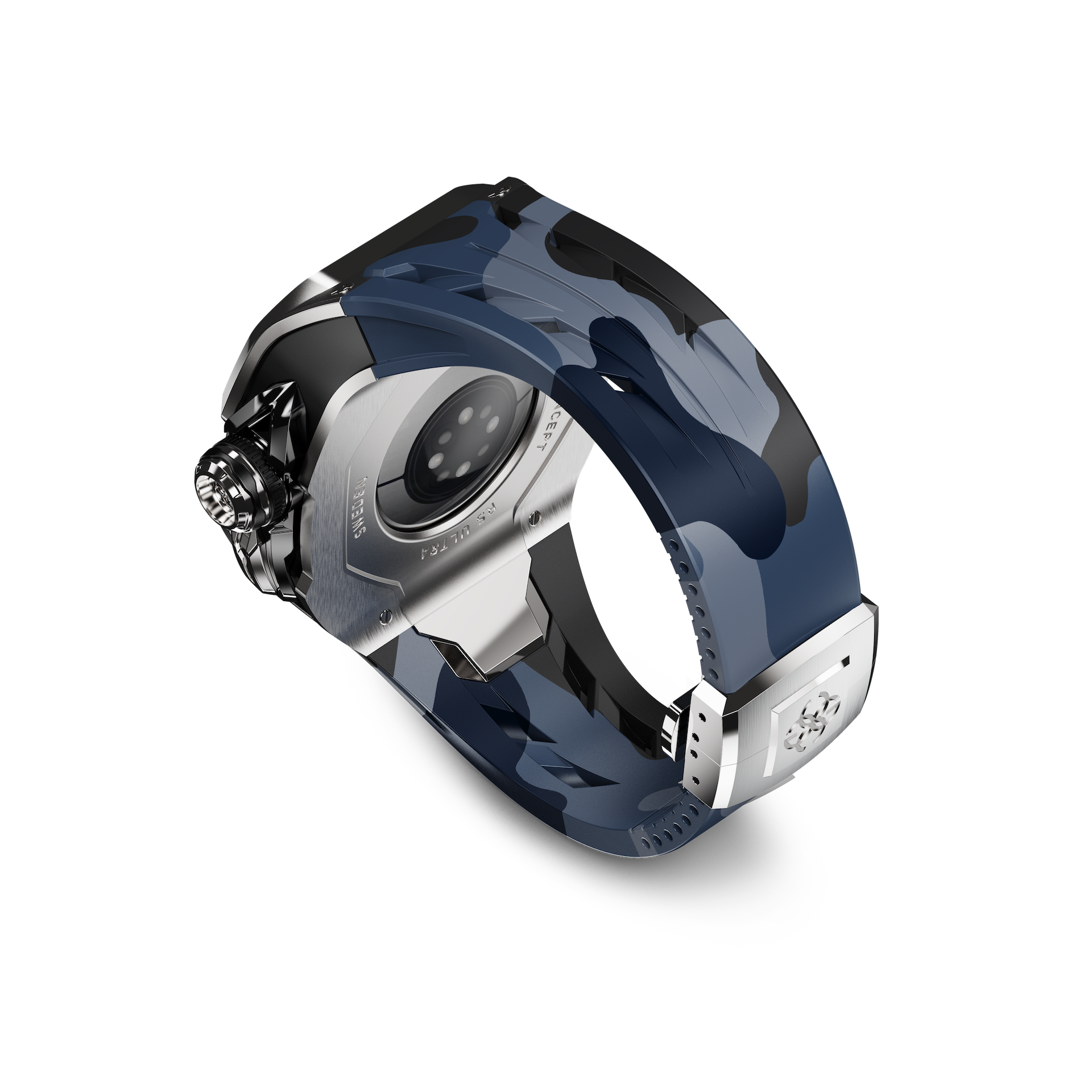GOLDEN CONCEPT ゴールデンコンセプト Apple Watch Case / RSTIII49 - Midnight Steel スチール
