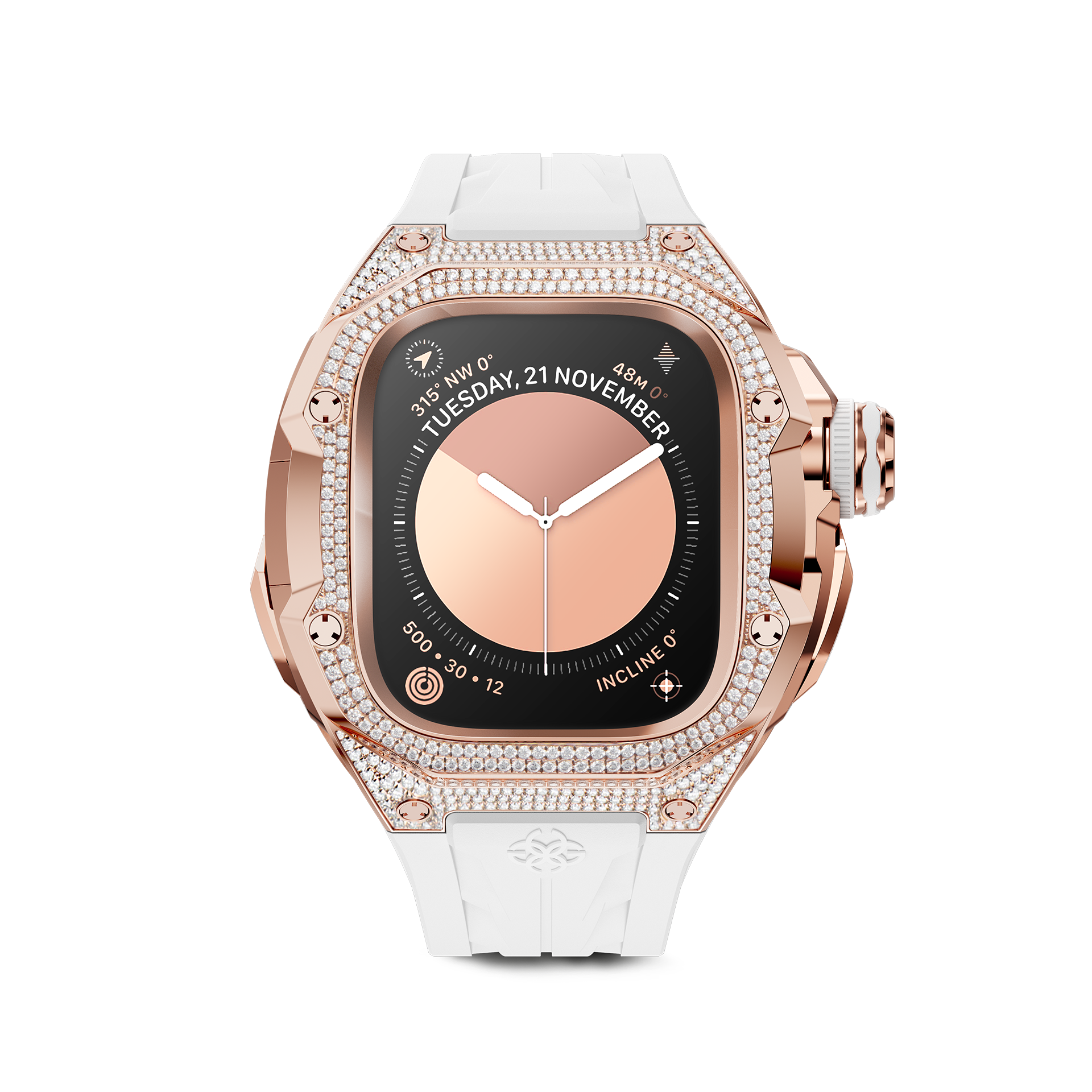 GOLDEN CONCEPT ゴールデンコンセプト Apple Watch Case / RSTIII49 - Amber Rose アンバー ローズ