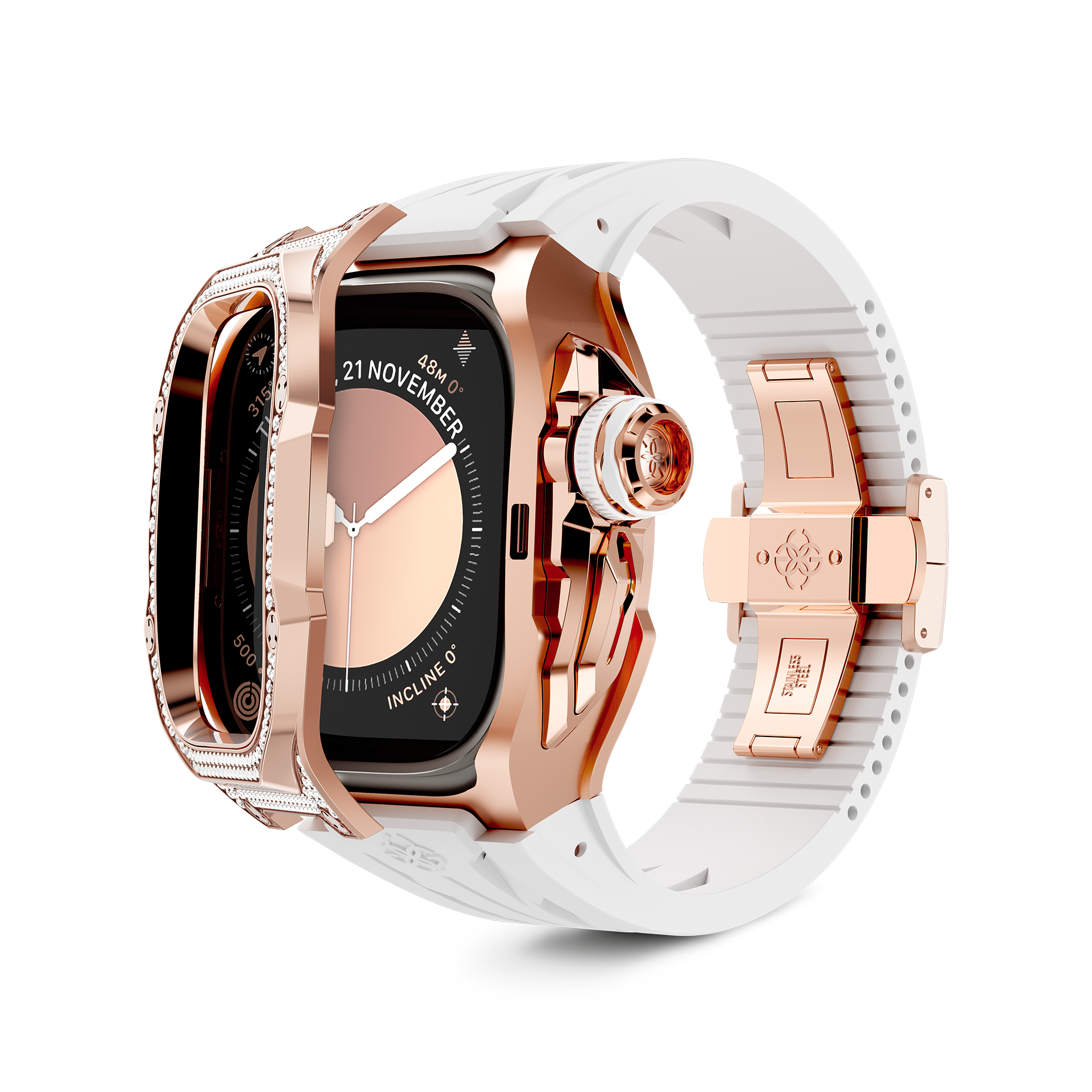 GOLDEN CONCEPT ゴールデンコンセプト Apple Watch Case / RSTIII49 - Amber Rose アンバー ローズ