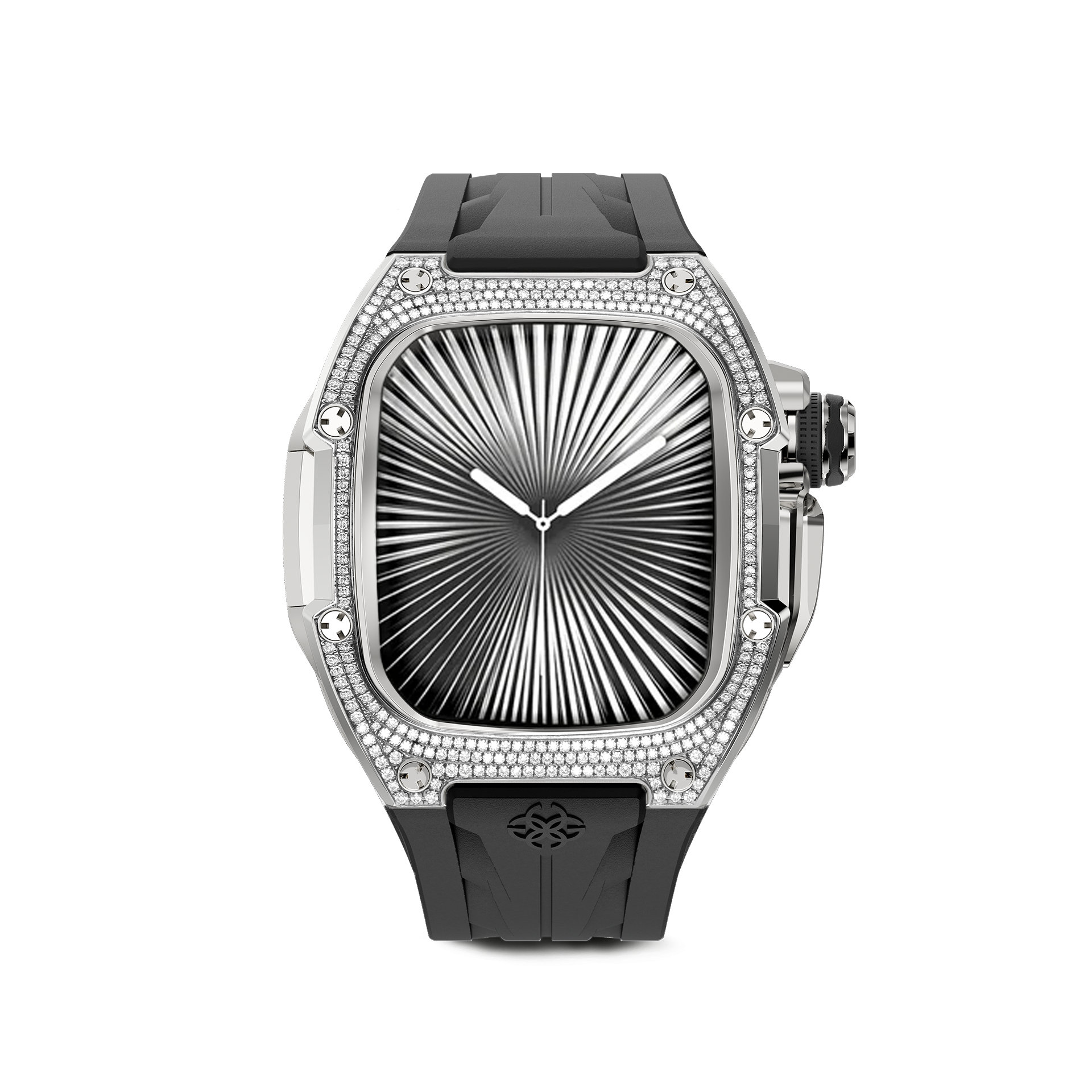 GOLDEN CONCEPT ゴールデンコンセプト Apple Watch Case / RSTIII46 - Black Flake