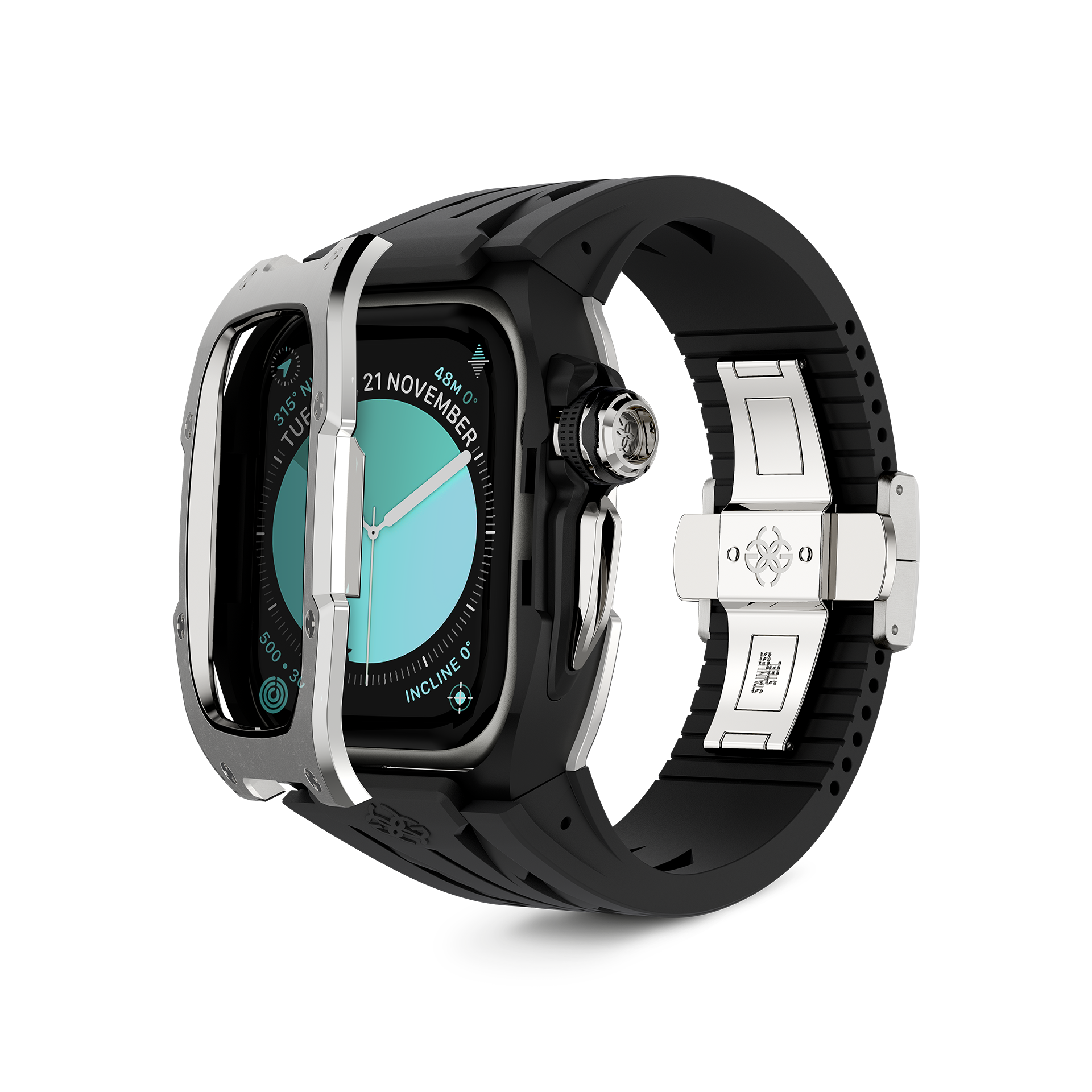 GOLDEN CONCEPT ゴールデンコンセプト Apple Watch Case / RSTIII46 - Oyama Steel スチール オーヤマ