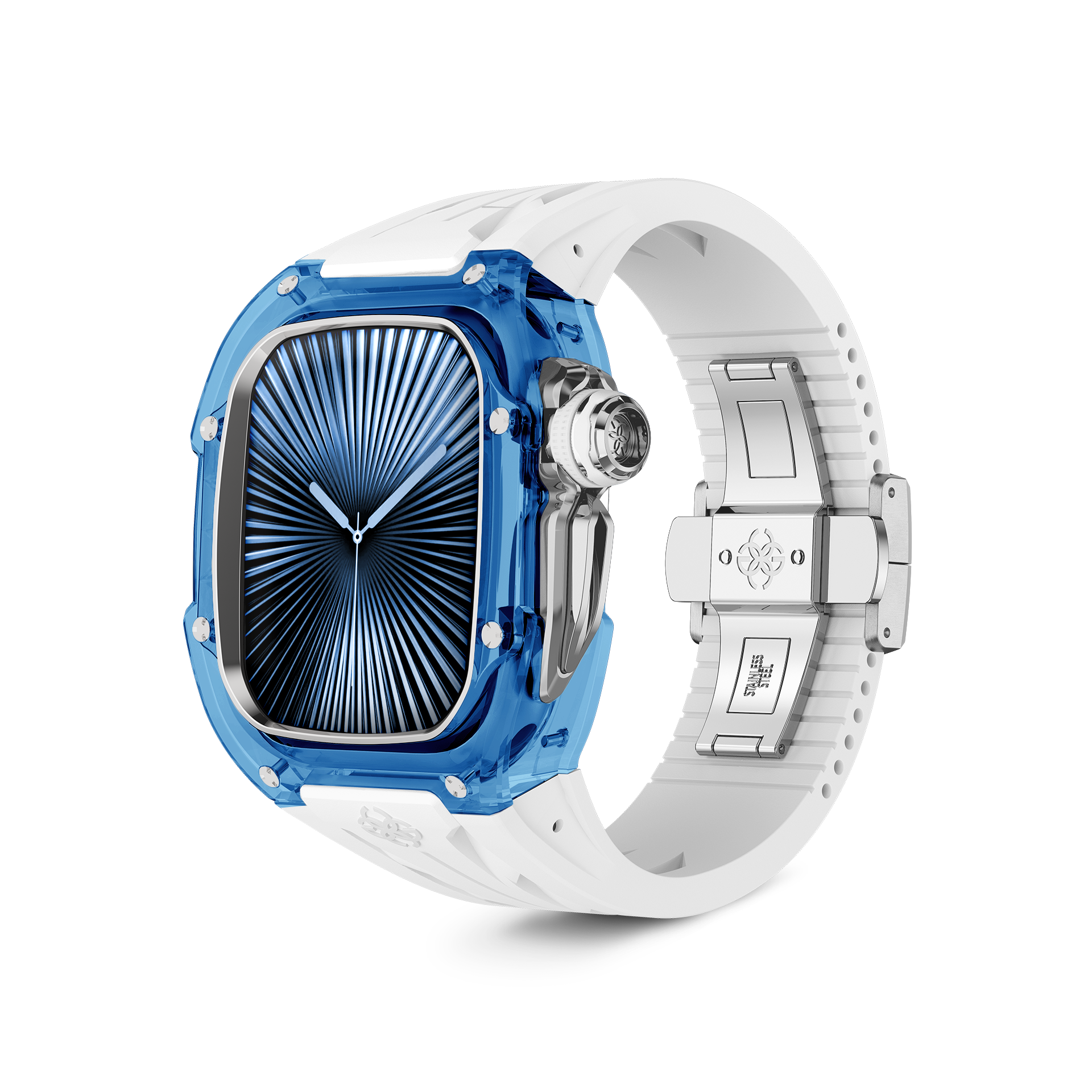 GOLDEN CONCEPT ゴールデンコンセプト Apple Watch Case / RSTRIII46 - SAPPHIRE BLUE サファイア ブルー