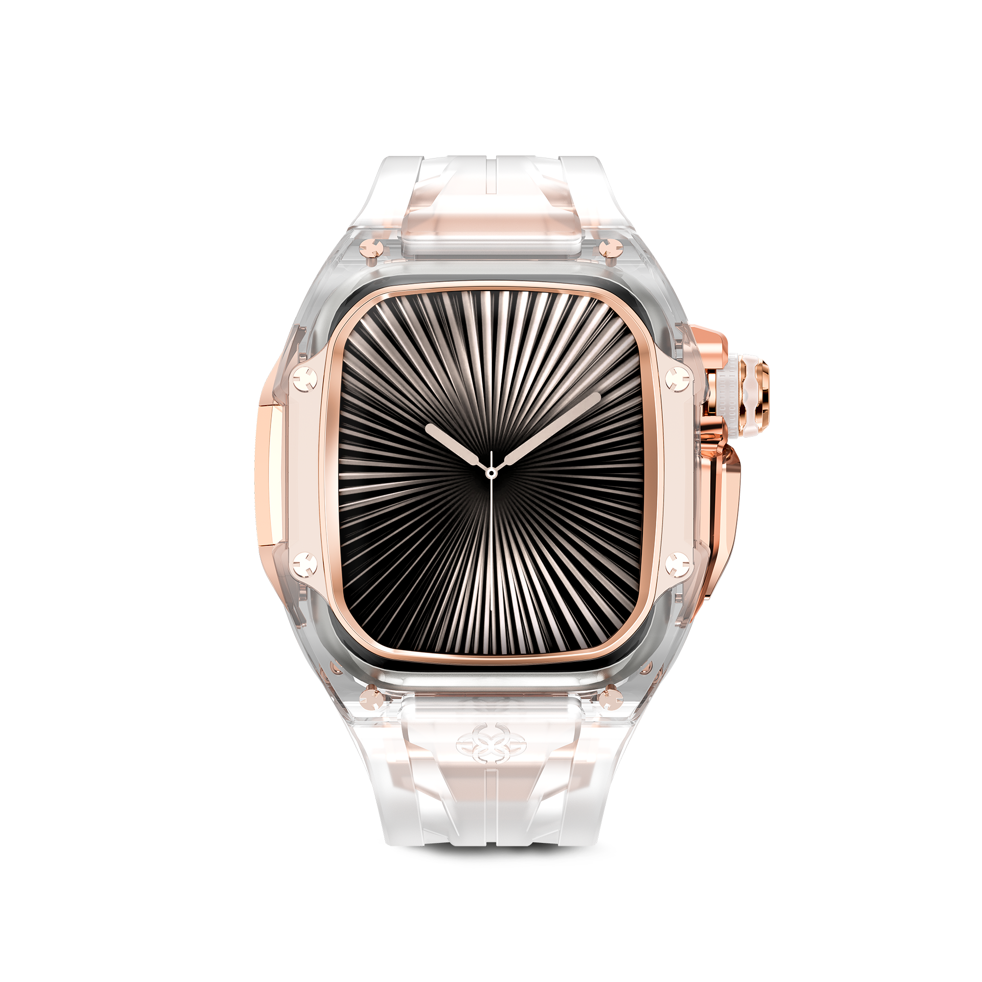 GOLDEN CONCEPT ゴールデンコンセプト Apple Watch Case / RSTRIII46 - CRYSTAL ROSE クリスタル ローズ