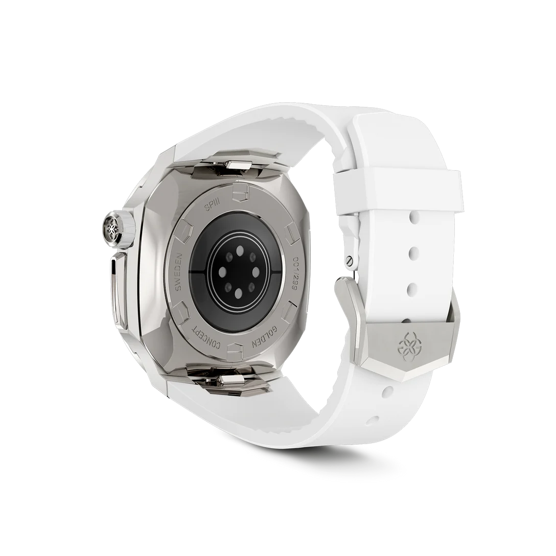 GOLDEN CONCEPT ゴールデンコンセプト Apple Watch Case - SPIII41 - Silver MD シルバー MD