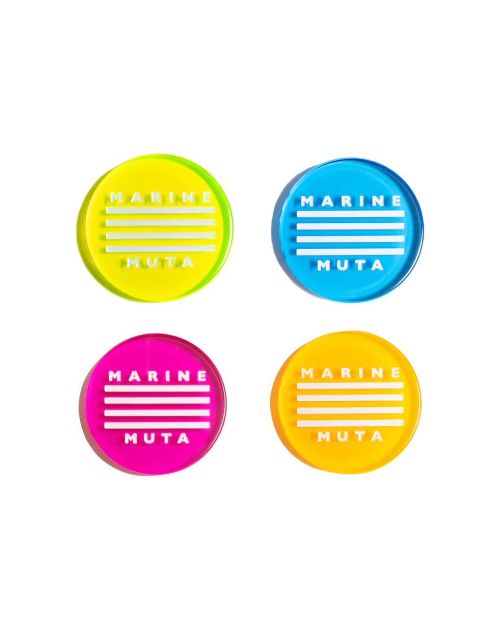 muta MARINE GOLF ムータ マリン ゴルフ クリアマーカー (4LINE) [全4色]