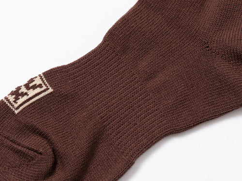 DEVEREUX GOLF WOMENS DVRXライトルーズソックス 763474835-BROWN