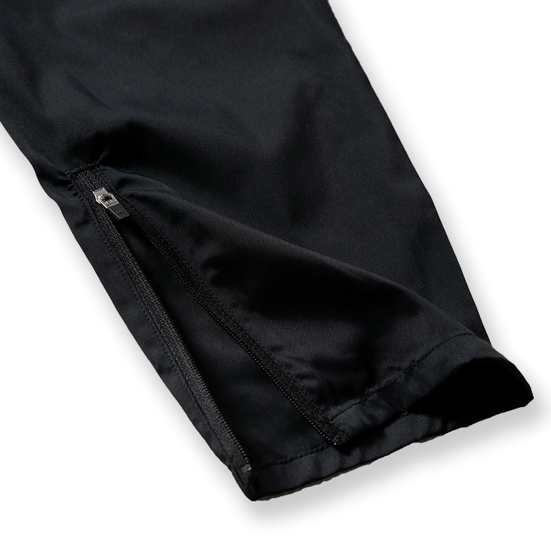 RESONANTS TEAMS ZIP LONG PANTS BAN-4SRTLP ジョガーパンツ 裾ZIP 軽量 / BLACK