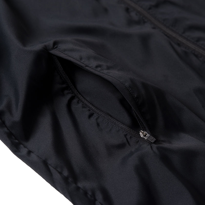 RESONANTS TEAMS ZIP HD BAN-4SRTZH フーディー 軽量 ストッパージップ / BLACK