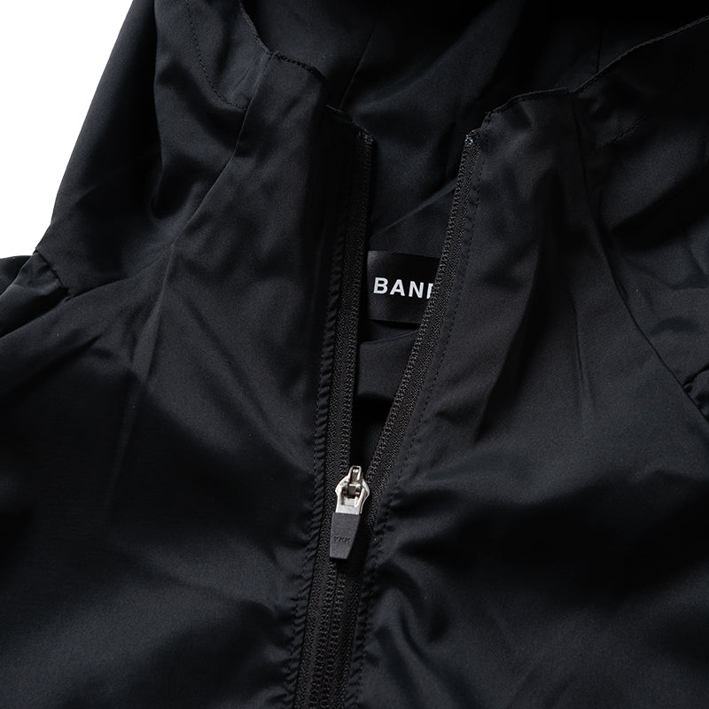 RESONANTS TEAMS ZIP HD BAN-4SRTZH フーディー 軽量 ストッパージップ / BLACK