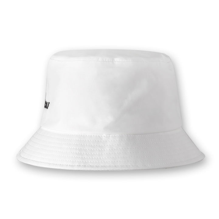 SIDE LOGO WATER REPELLENT BUCKETHAT BG-3ASBH 防水 バケットハット / WHITE