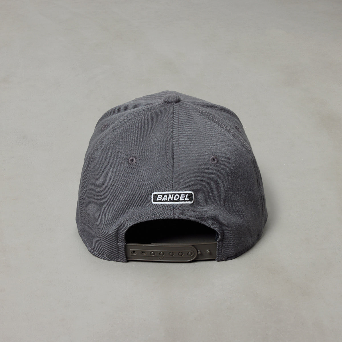 LOGO WAPPEN FLATVISOR CAP BG-46KWFCP キャップ 吸湿 伸縮 / GREY
