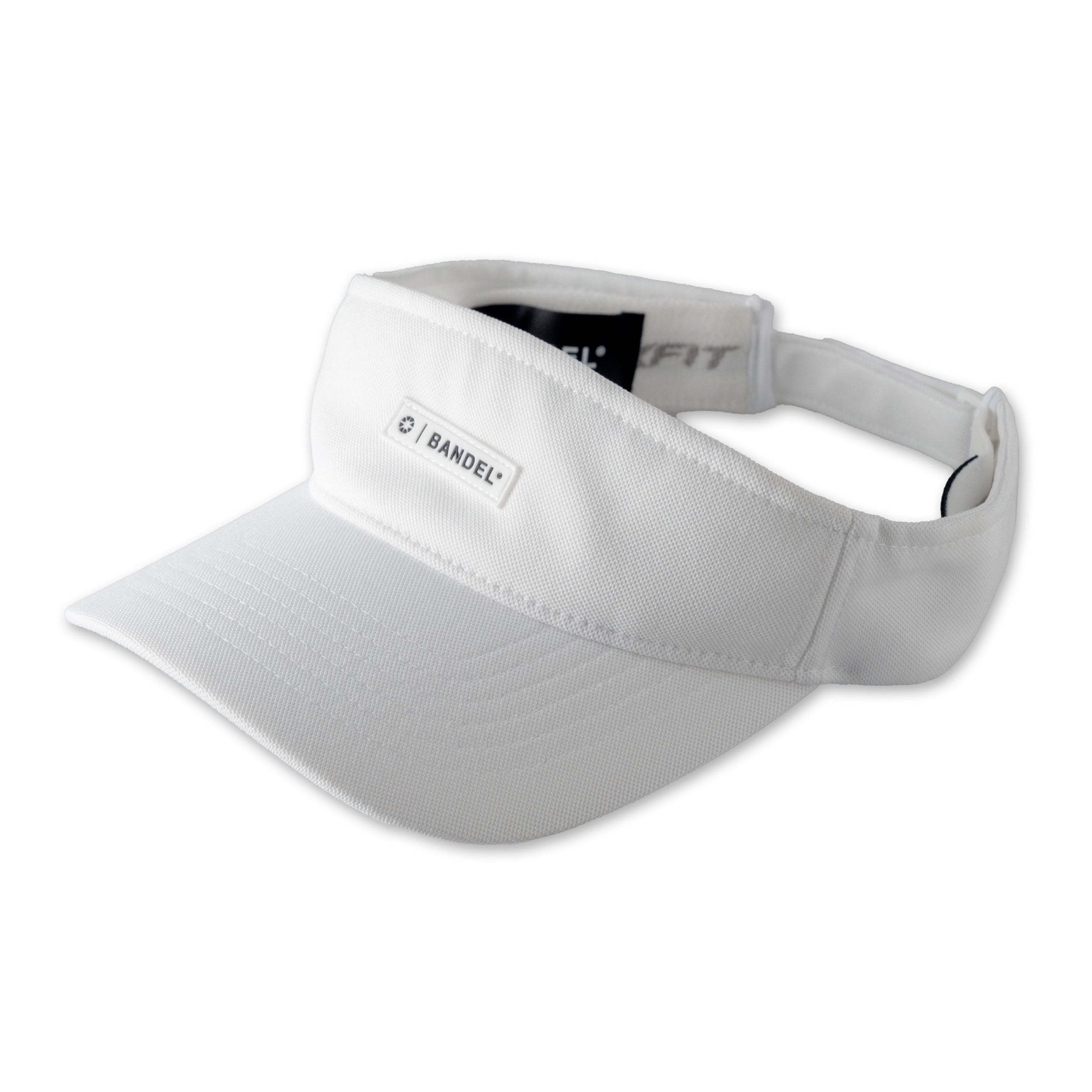 SILICONE LOGO VISOR BG-47SLVS サンバイザー 通気性 伸縮性 クール&ドライ設計 / WHITE