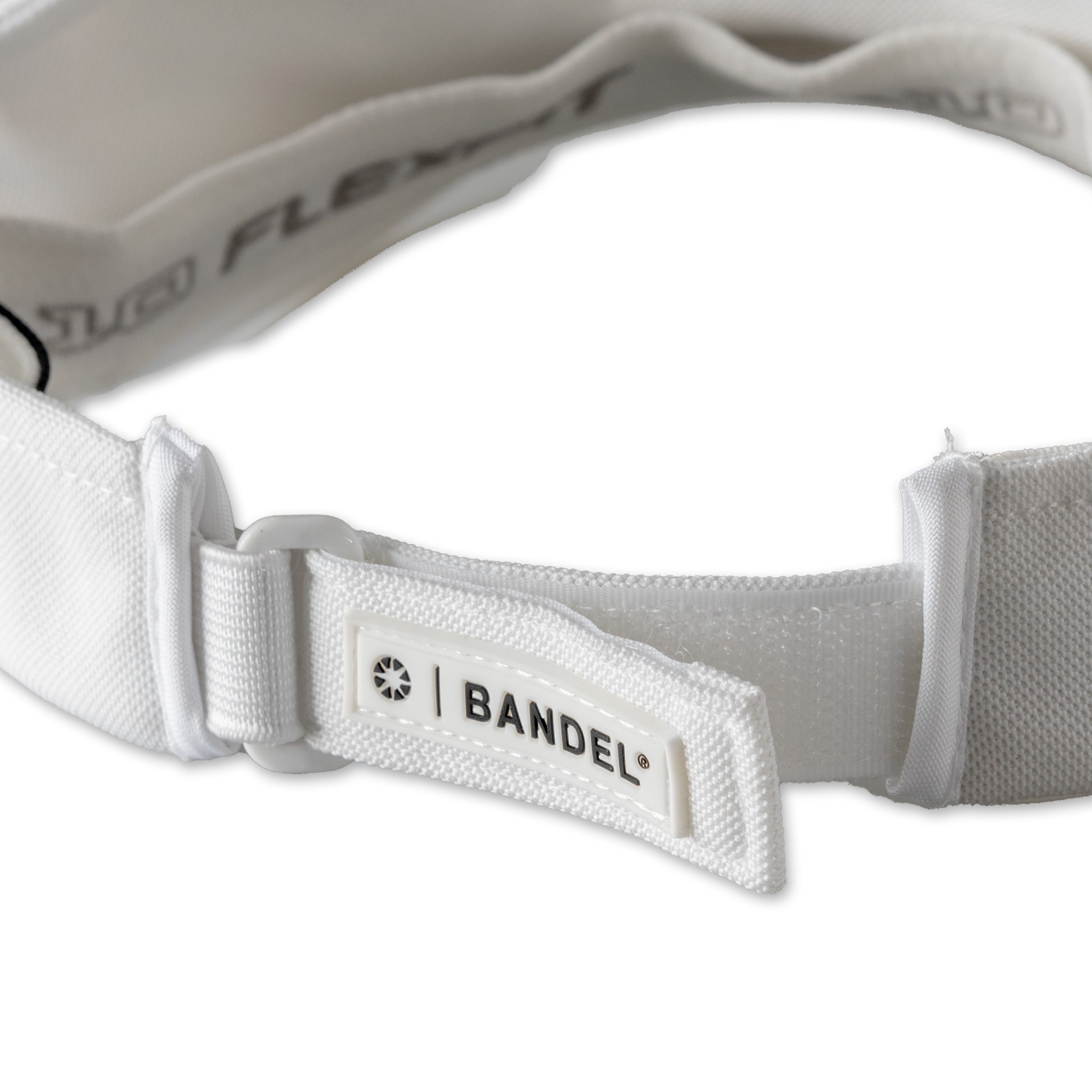 SILICONE LOGO VISOR BG-47SLVS サンバイザー 通気性 伸縮性 クール&ドライ設計 / WHITE