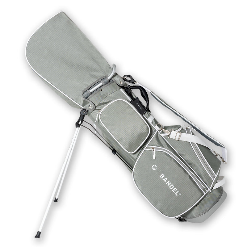 RIPSTOP STAND CADDYBAG (STANDARD EDITION) BGJ-4SCB キャディバッグ 8.5インチ スタンド仕様 軽量 / GREYxWHITE