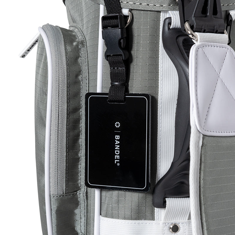 RIPSTOP STAND CADDYBAG (STANDARD EDITION) BGJ-4SCB キャディバッグ 8.5インチ スタンド仕様 軽量 / GREYxWHITE