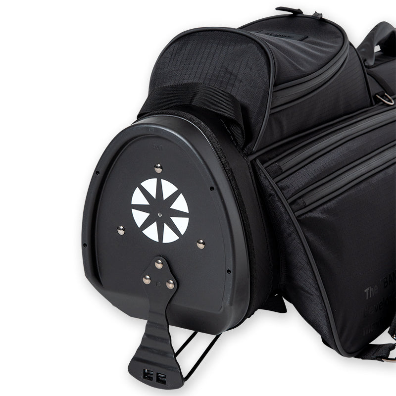 RIPSTOP STAND CADDYBAG (BLACK EDITION) BGJ-4SCB キャディバッグ 8.5インチ スタンド仕様 軽量 / BLACKxBLACK
